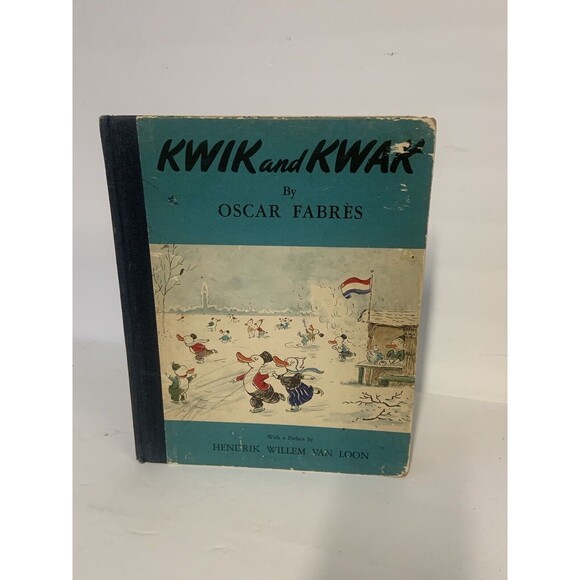 Oscar Fabres / Kwik and Kwak 1st Edition 1942 WW2 Nazi Duck - Picture 1 of 12